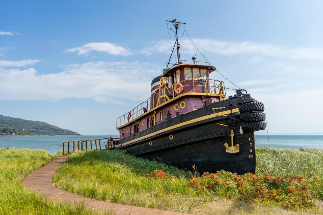 Auberge De La Rive De Charlevoix - Auberge De Jeunesse Familiale Pour Voyageurs De Tous Ages Saint-Joseph-de-la-Rive Экстерьер фото